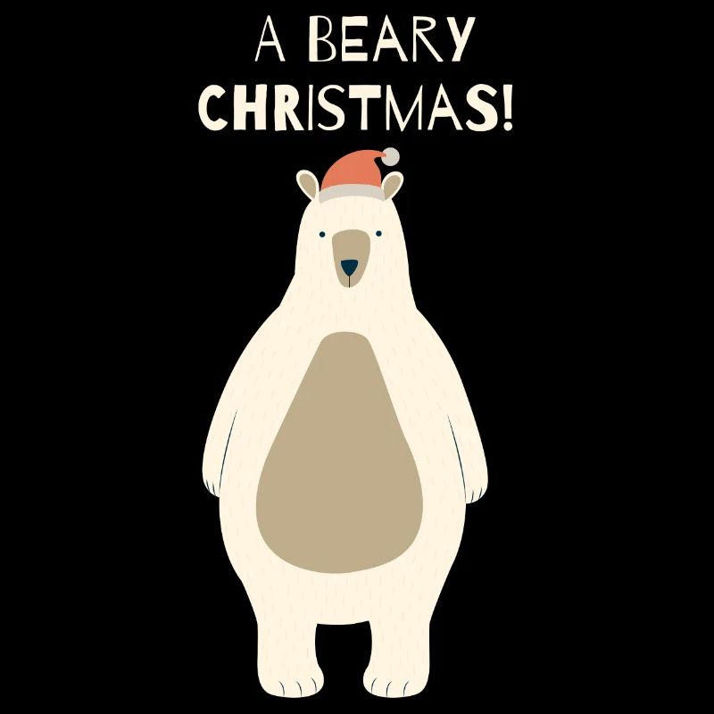 Ours de Noël Beary avec le Père Noël