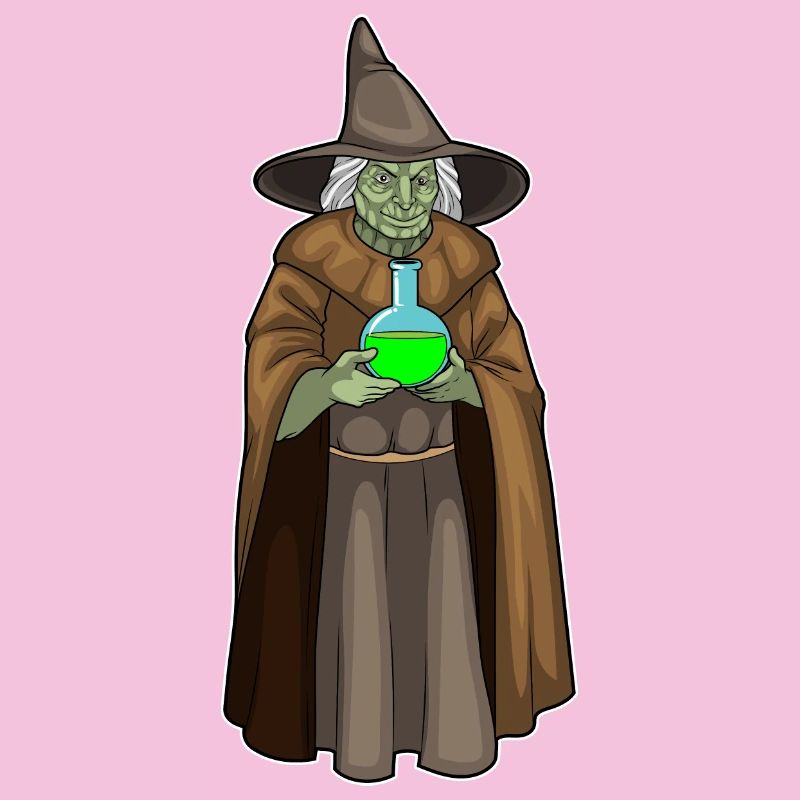 Witch Halloween Magic Potion