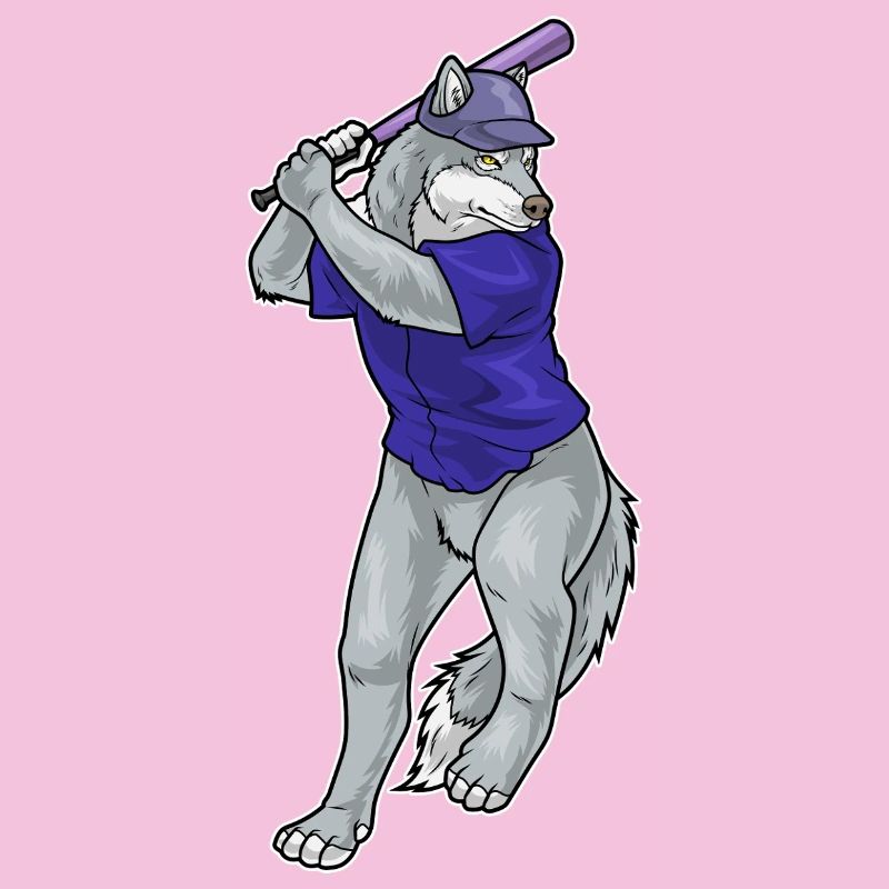 Wolf Baseball Baseballschläger