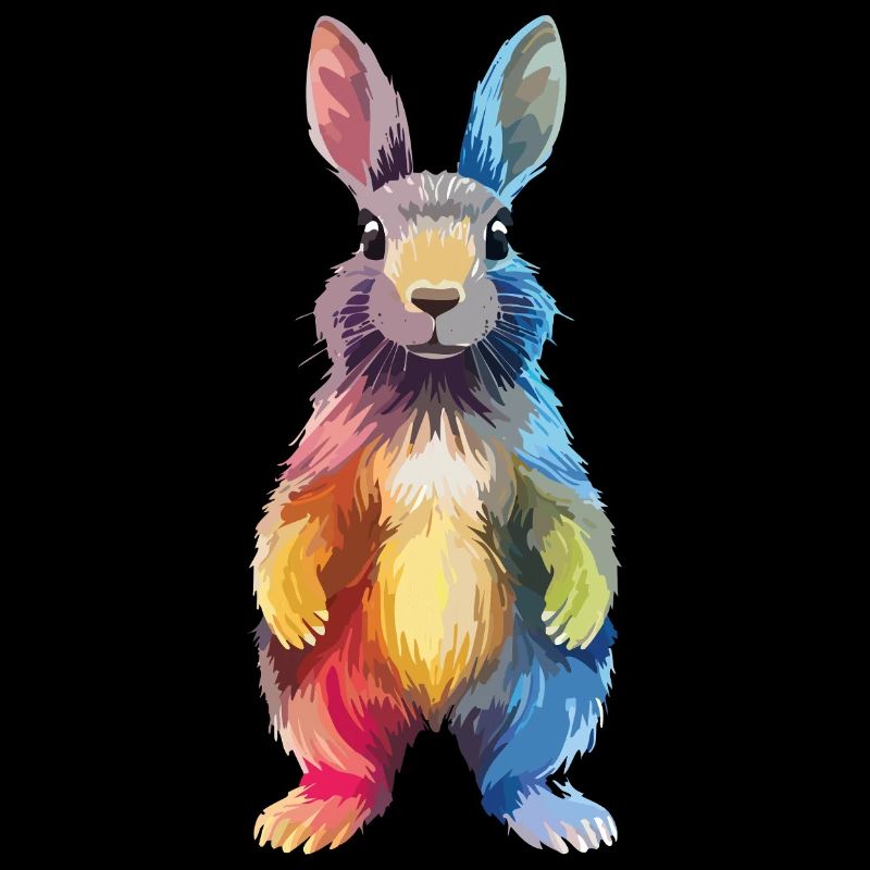 Bunter Hasenbär