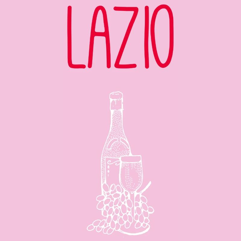 Lazio Wine &amp; Pasta Illustration