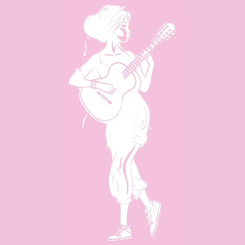 Gitarrenmädchen