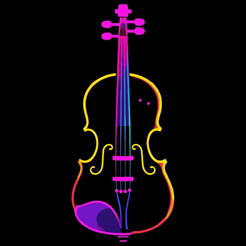 Violin Lineart