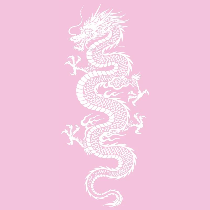 Silhouette du Dragon Blanc