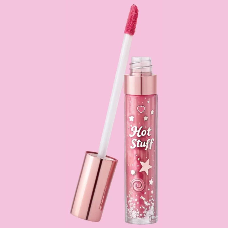 Lipgloss mit Glittereffekt