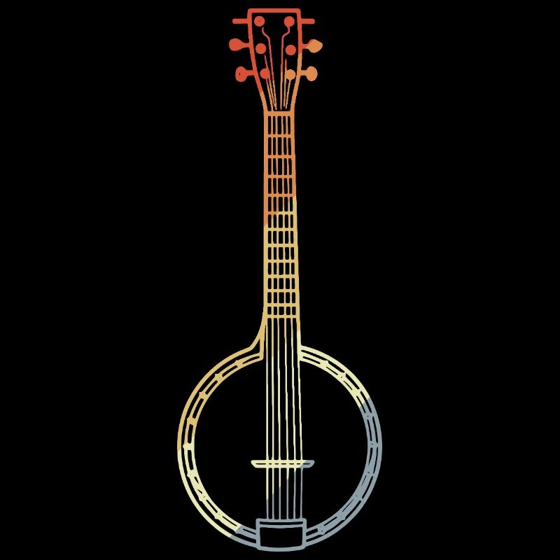 Banjo Sketch 90s Look