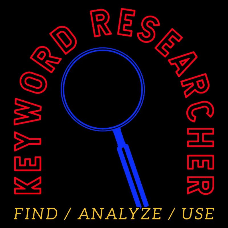 Keyword Recherche Lupe Logo