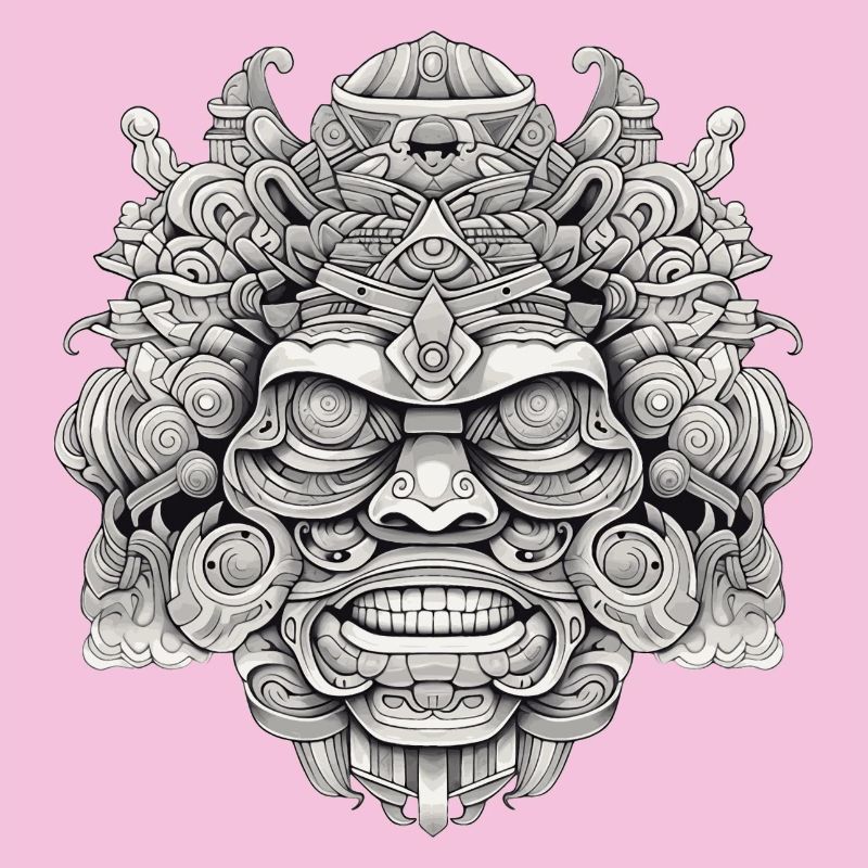 Tête psychédélique