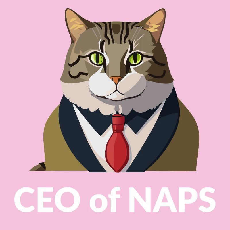Homme d’affaires chat avec cravate