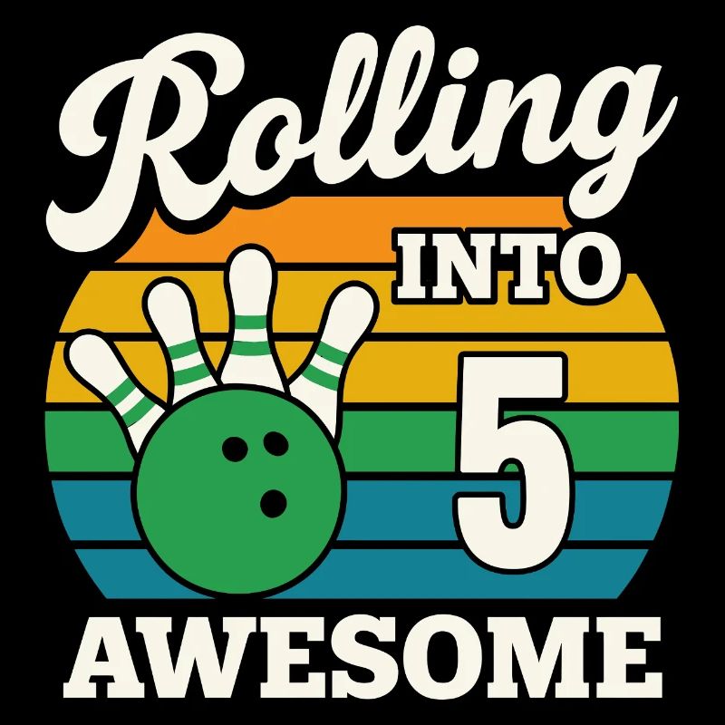 Légende du bowling 5e anniversaire Design