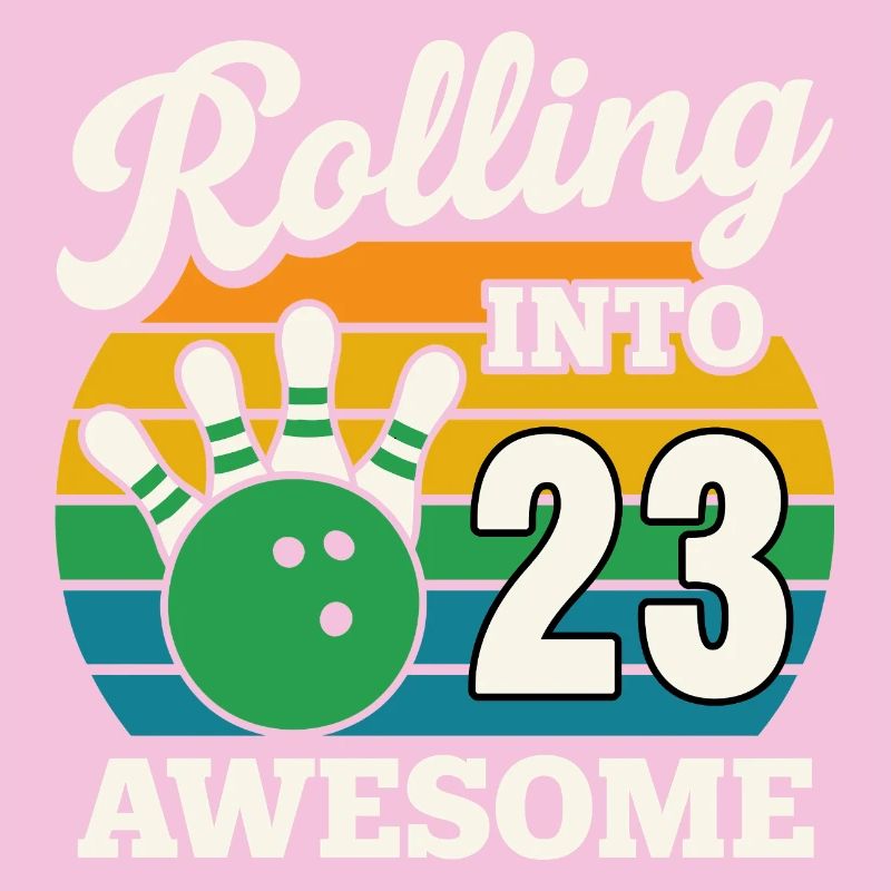 Rouler en 23 avec une boule de bowling