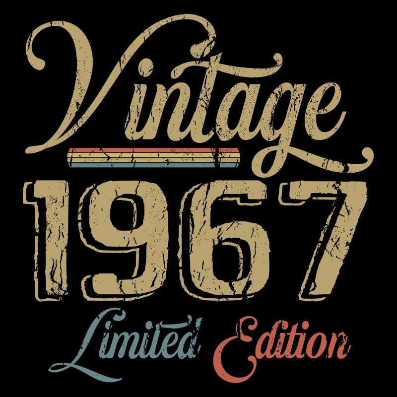 Millésime 1967 Édition limitée Naissance Annésime 1967