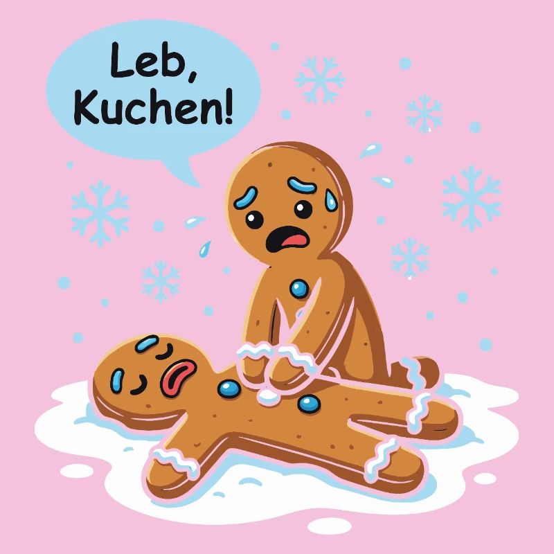 Leb Kuchen Funny German Gingerbread Pun