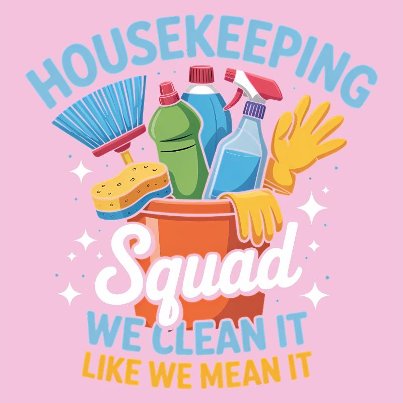 Funny Cleaning Design
