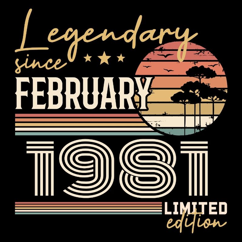 Februar 1981 Jubiläum 1981 Legends Februar