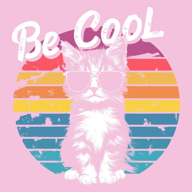 Be Cool Retro-Katzen-Sonnenbrille