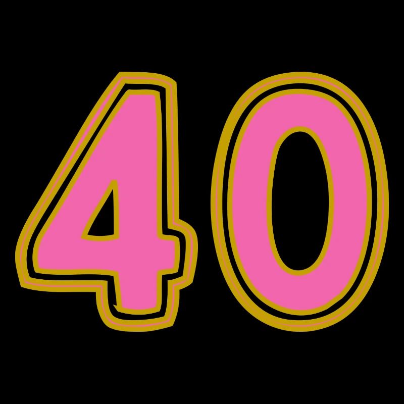 40. 40 ANS. 40e ANNIVERSAIRE. ANNIVERSAIRE 40 ANS.