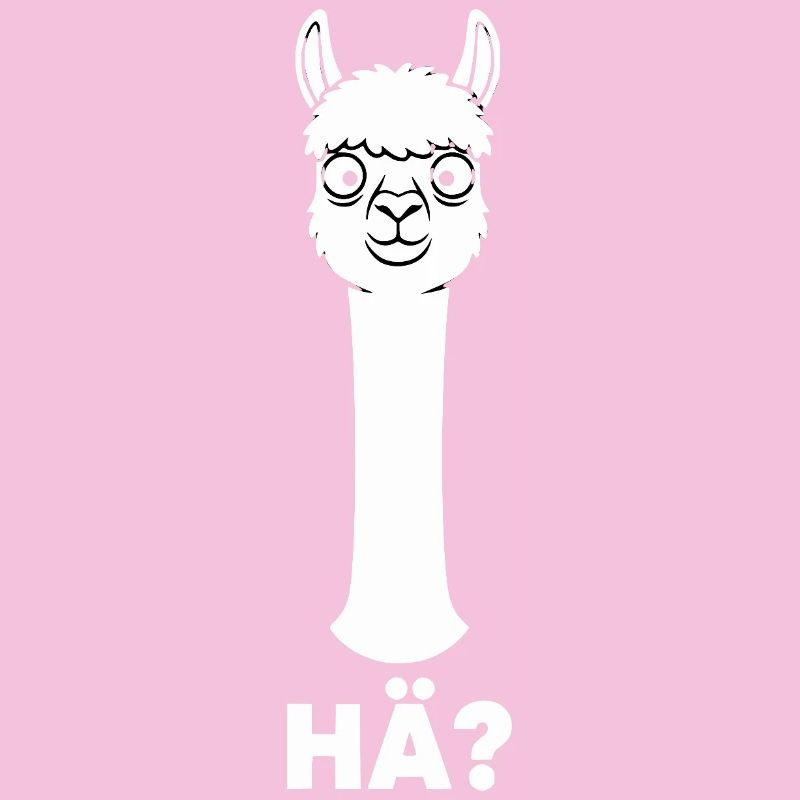 Lama mit fragendem Blick