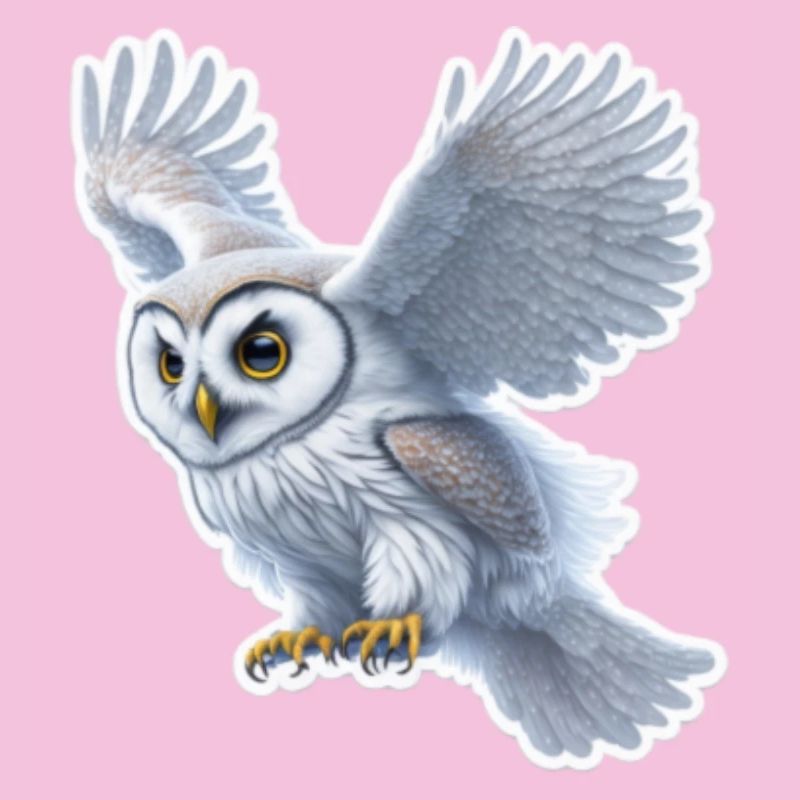Eulenflug Sticker