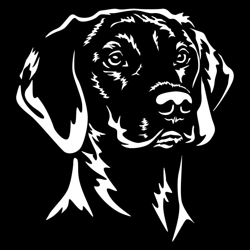 Magyar Vizsla Head "Black Edition"