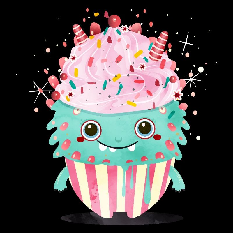 Mignon Cupcake Monster - Mignon et ludique