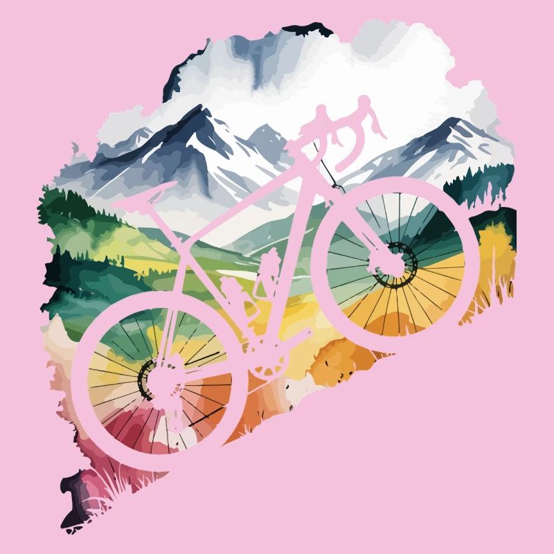 Scène d’aventure en VTT