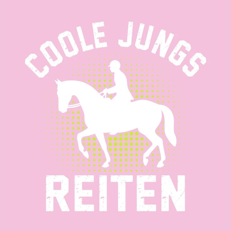Cavalier Cheval Cool Guys en train de monter