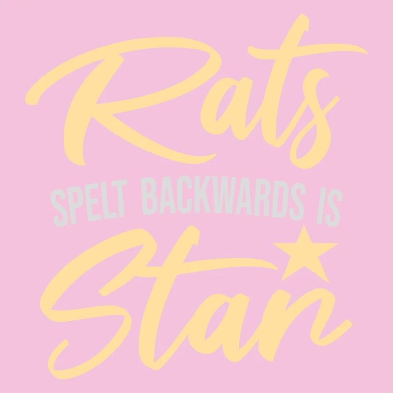 Rats Spelt Backwards Is Star Lustiger Ratte Spruch