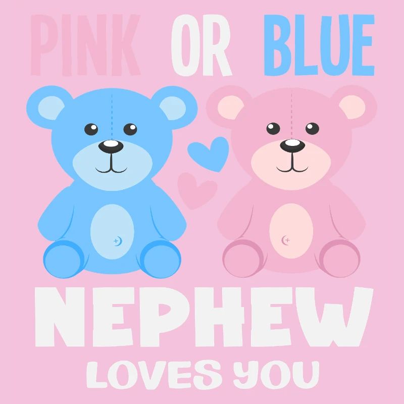 Pink Oder Blau Neffe Liebt Dich