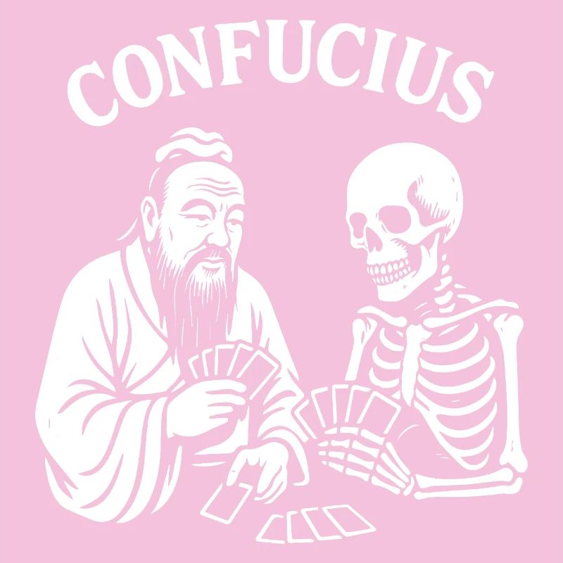 Confucius Skeleton Card Deck