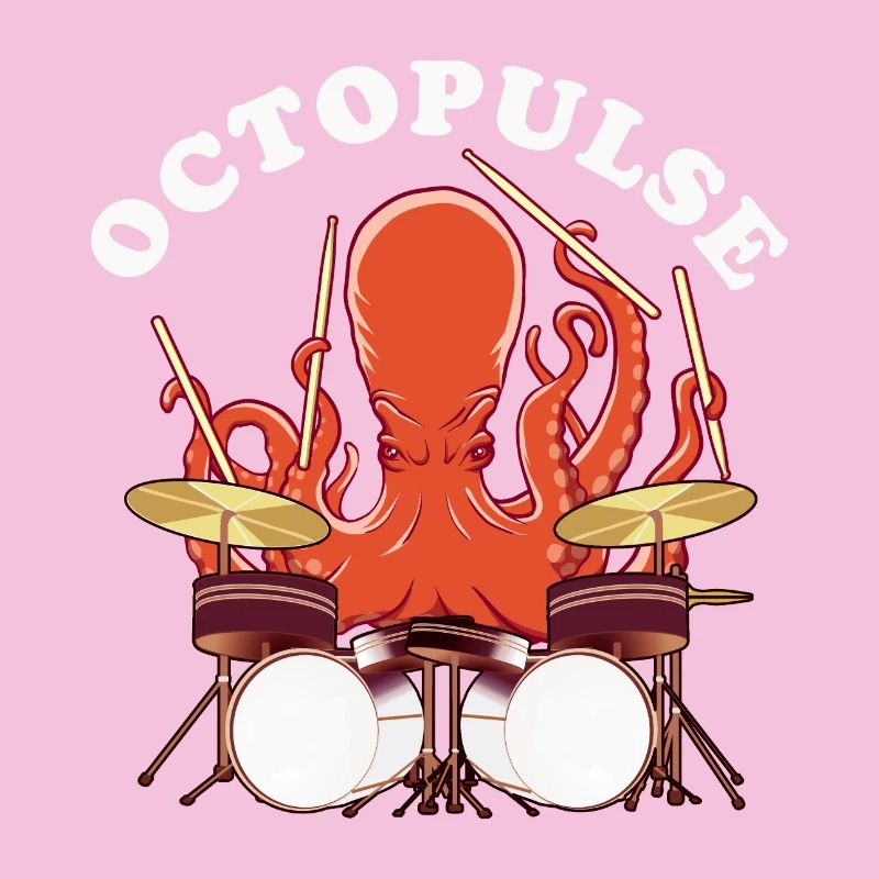 OctoPULSE | Octopus playing drums