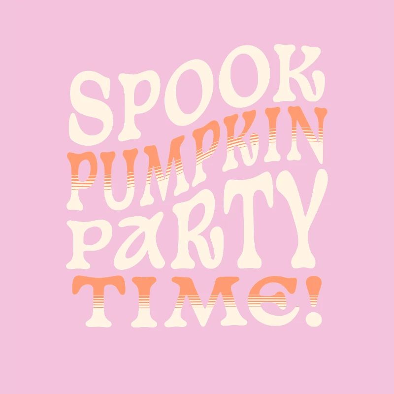 Spooky pumpkin party time