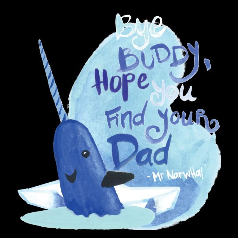 Buddy Der Weihnachtself – Mr Narwahl Mit Spruch