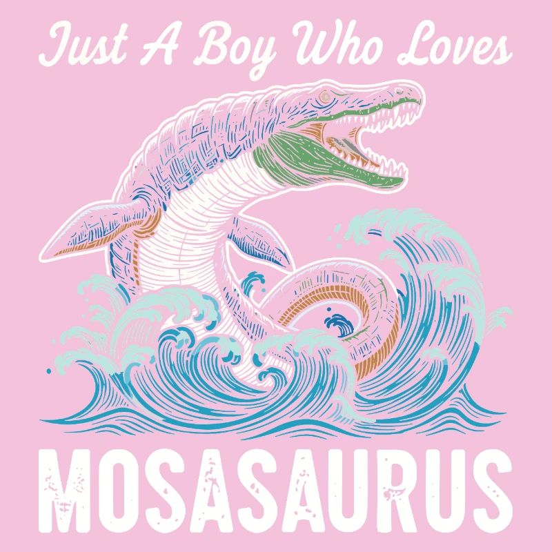 Juste un garçon qui aime Mosasaurus