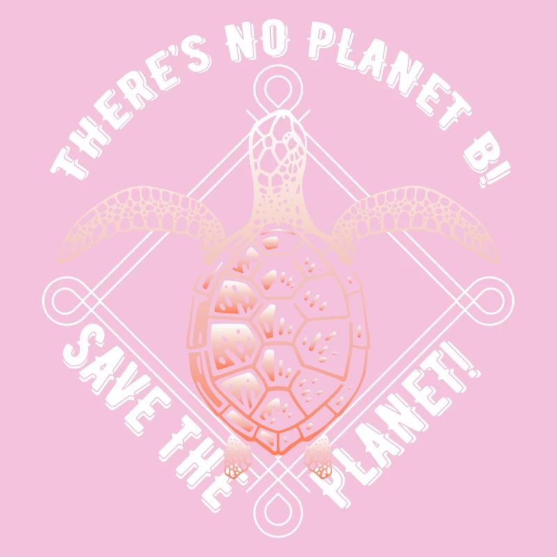 Sea turtle - Save the Planet - No planet B!