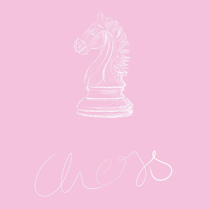 Chess Knight Silhouette Illustration