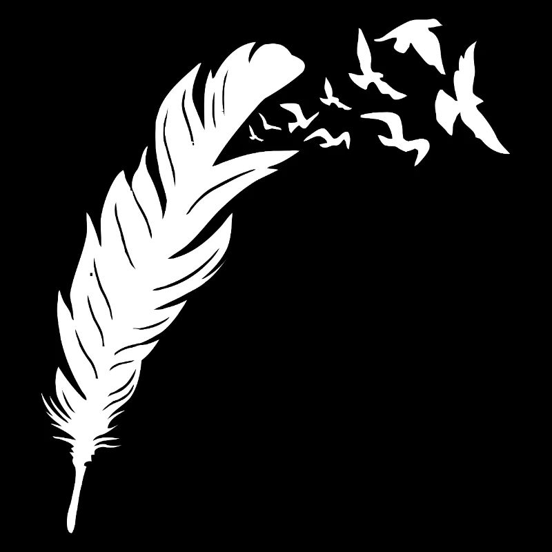 Conception de vol d’oiseau de la liberté à plumes
