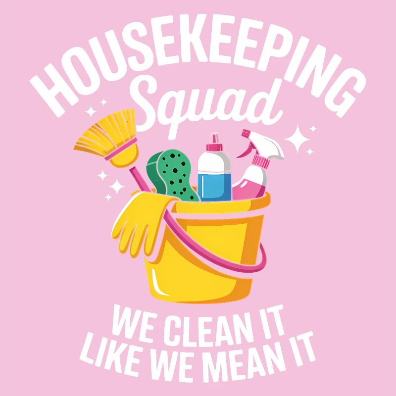 Funny Cleaning Design