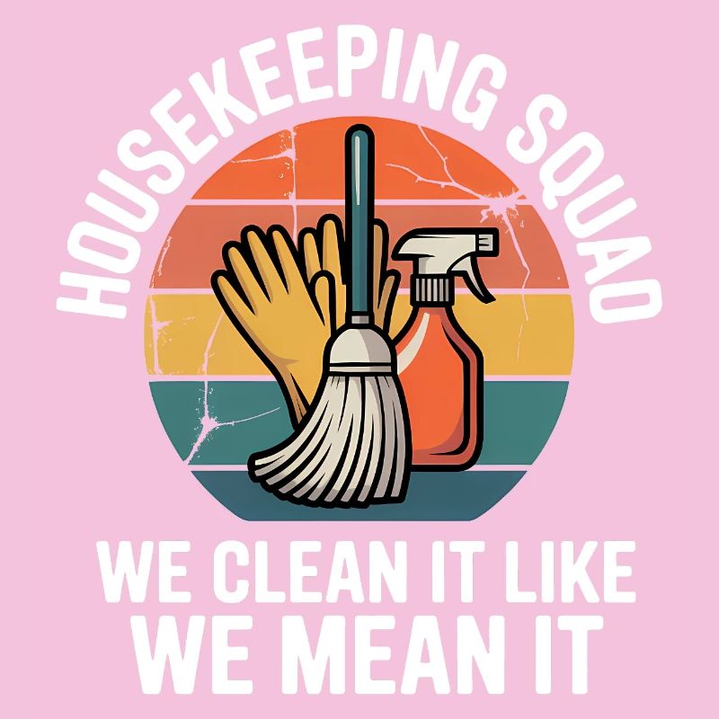 Funny Cleaning Design