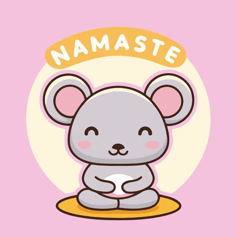 Namaste Zen Maus