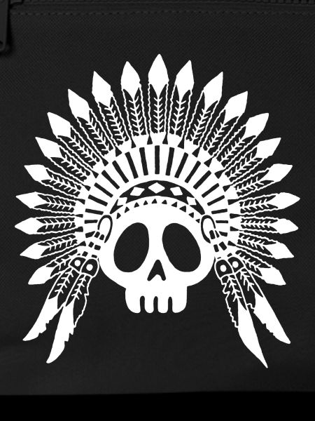Indian Chief Skull (White)