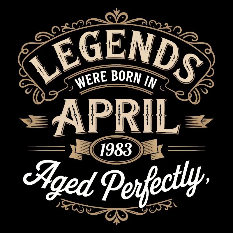 April 1983 Birthday Gift Awesome since April