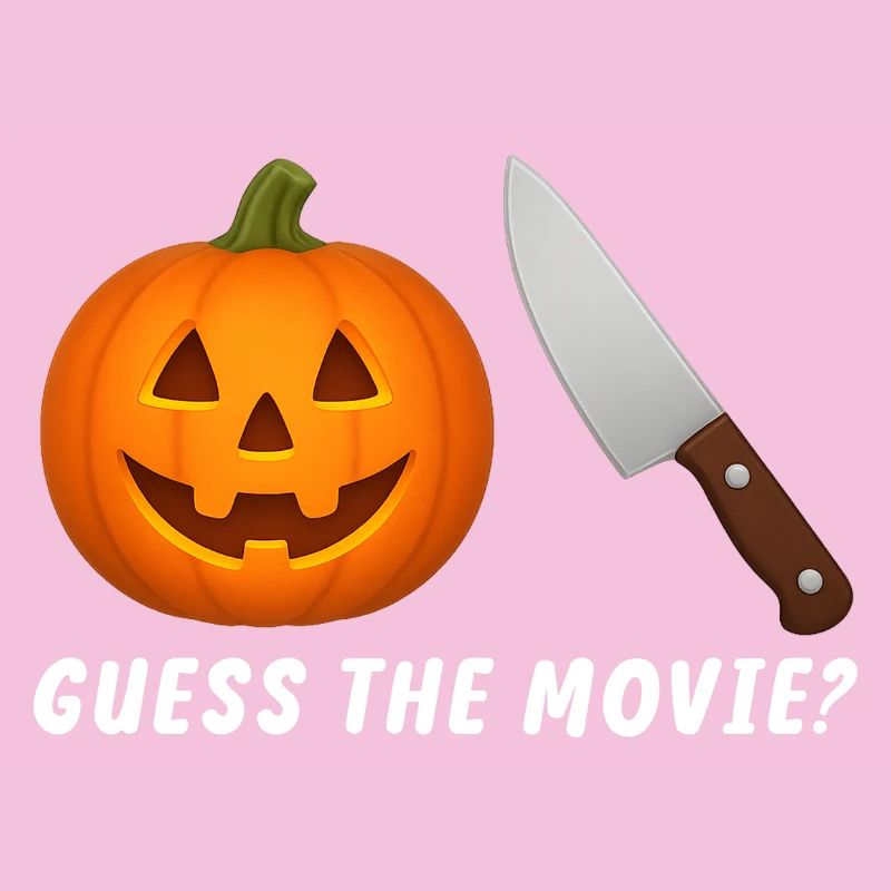 Pumpkin Jack-O-Lantern with Knife