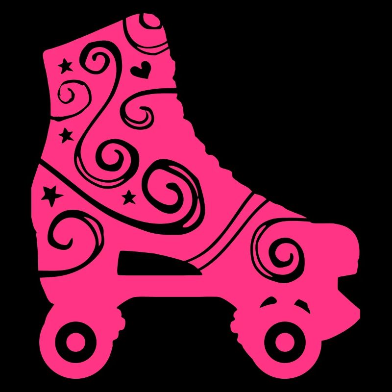 Decorated Roller Skate