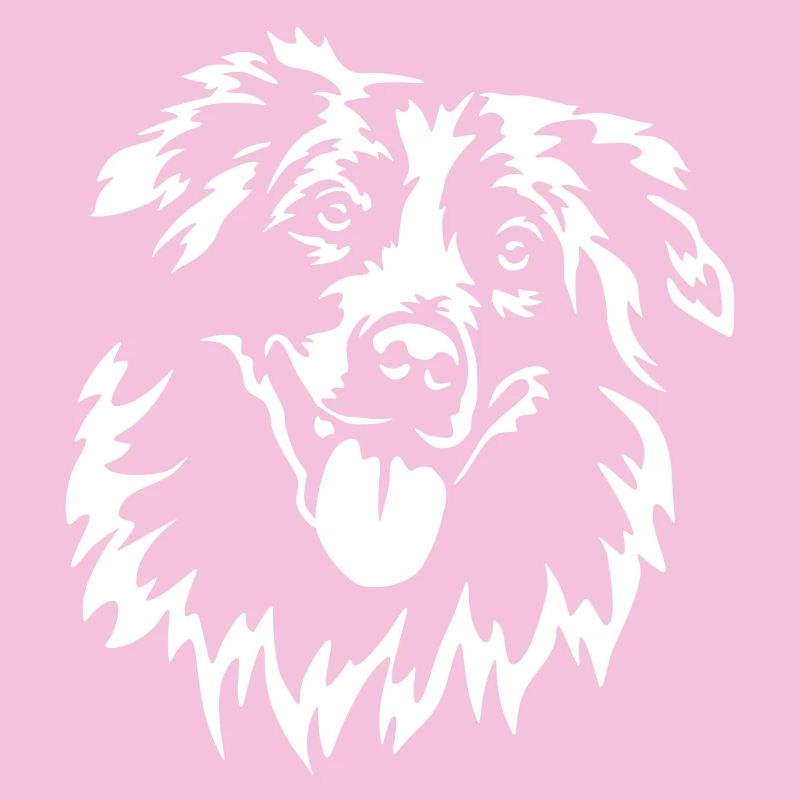 Australian Shepherd Kopf "Black Edition"