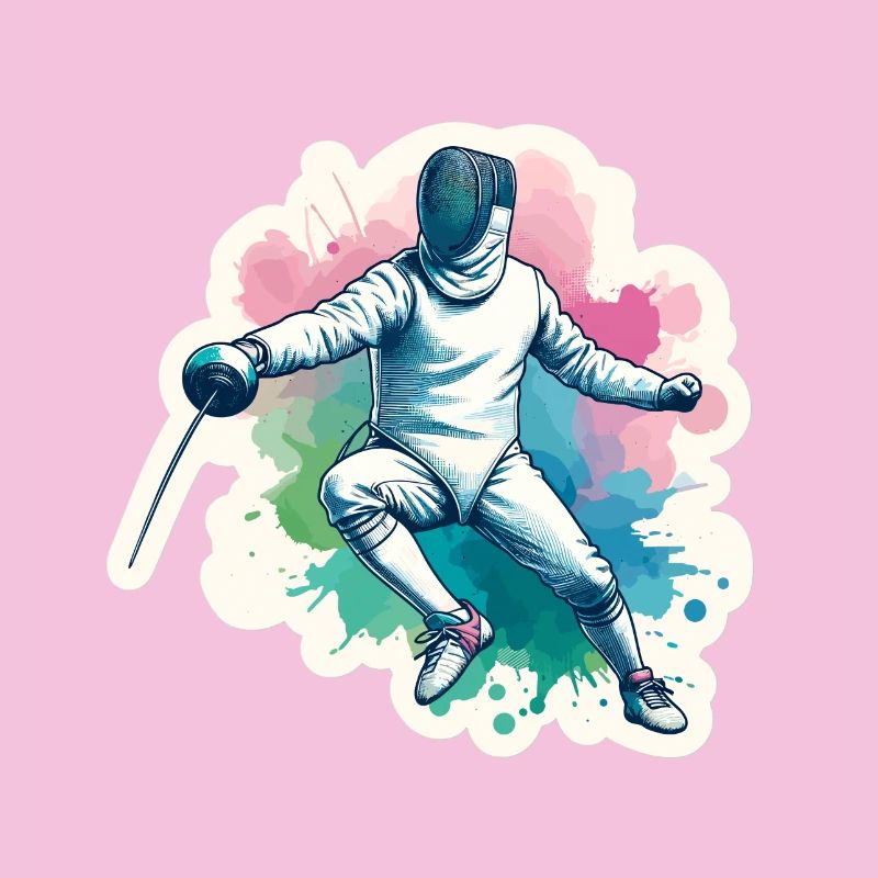 Clôtures colorées