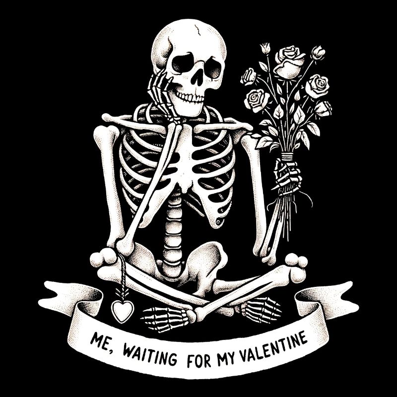Moi en attente de ma Saint-Valentin - Célibataire, Saint-Valentin