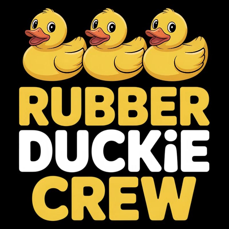Rubber Duck Crew Typo Shirt