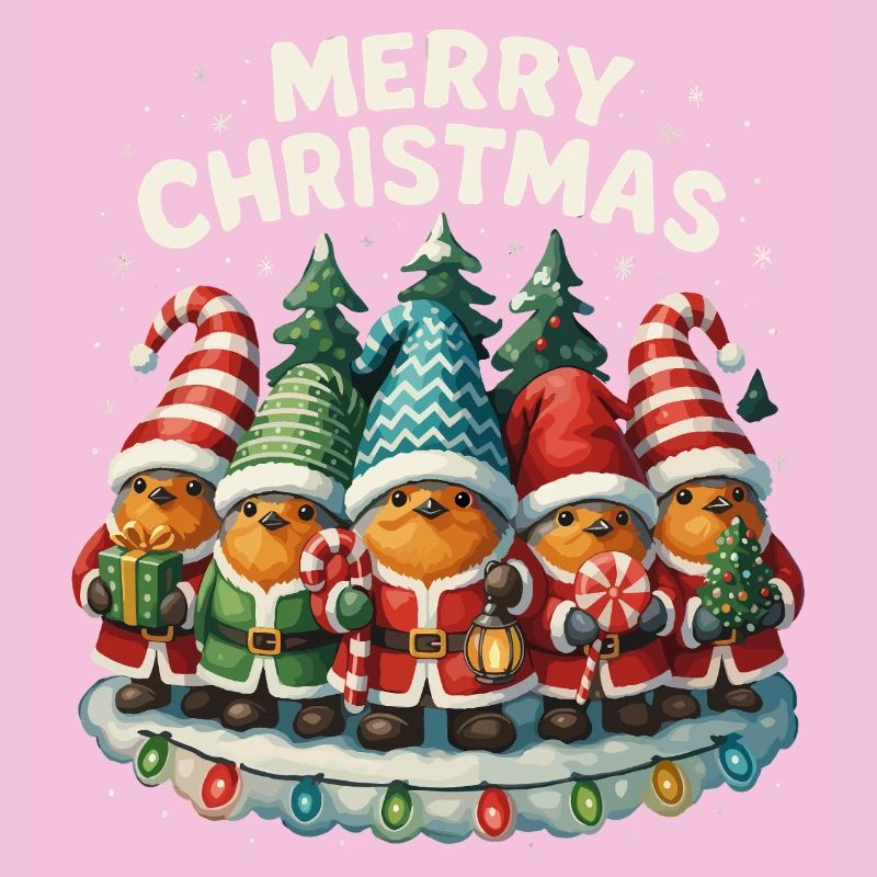 Funny Robin Christmas Gift Cute