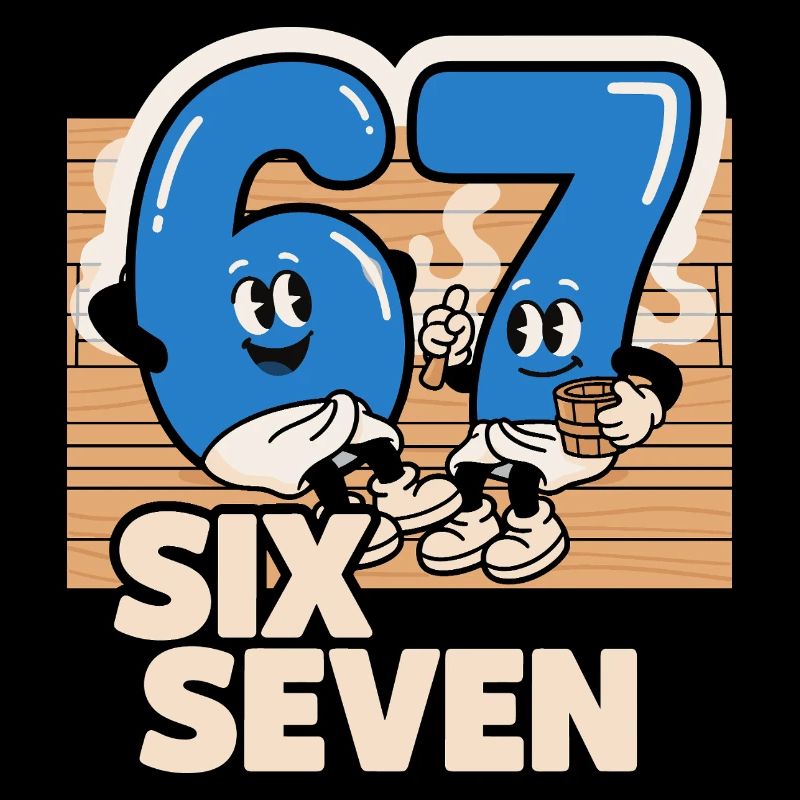 67 Six Seven meme Sauna Spa - Italienisch Lust